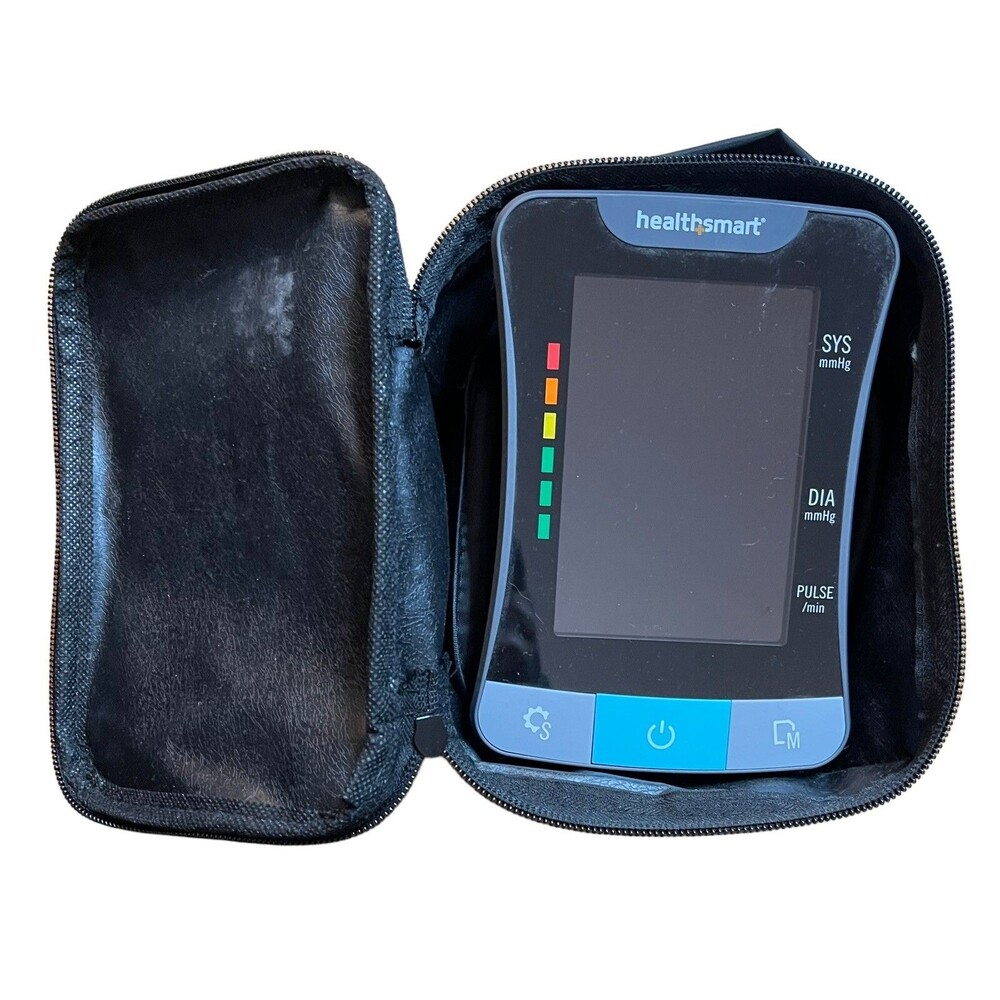 Healthsmart Blood Pressure Monitor, Wrist, Tested W Case